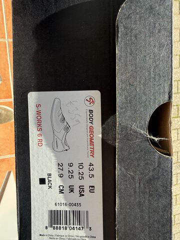 Used Specialized S-Works 6 Road Cycling Shoes bike — image 7 of 7