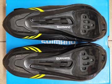 Used Shimano RW5 RW500 Winter SPD-SL Shoes Size 44 bike — image 6 of 8