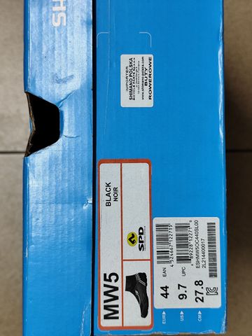 Used Shimano MW5 SH-MW500 MTB Gravel Shoes 44 bike — image 8 of 8