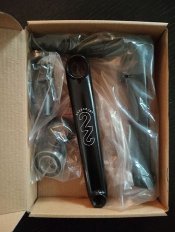 Khe 170mm Crank bike d'occasion