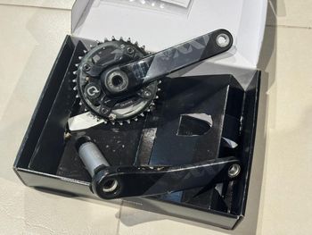 SRAM XX1 Power Meter Crankset 2023 Drivetrain & Pedals usato