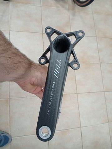 Thm-Carbones THM Clavicula MTB Crank Drivetrain & Pedals usato