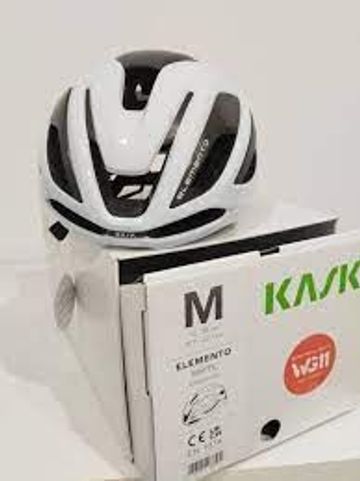Used Kask Elemento Blanco Talla L Cycling Accessories
