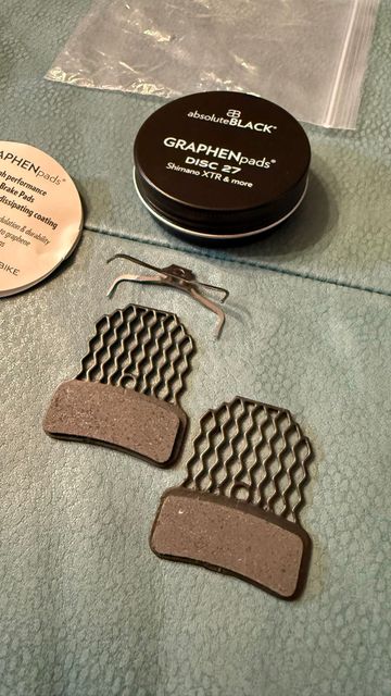 Używany 2025 AbsoluteBlack GRAPHENPADS WORLD'S BEST DISC BRAKE PADS DISC 27 bike — zdjęcie 6 z 8