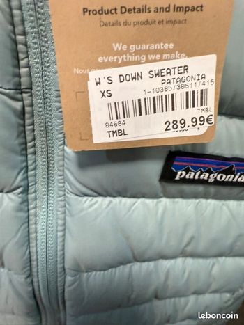 Used Patagonia W's Down Sweater bike — image 3 of 3