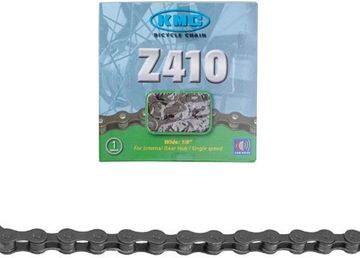 Kmc Kette 1/2 x 1/8" Z410 - Rostfreier Stahl - 112 Glieder - 1 Gang bike de segunda mano — imagen 4 de 4