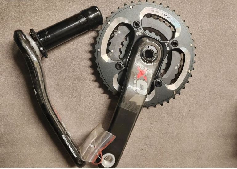 Used Sram XO 3x10 Crank 175mm BB30 44/33/23 bike — image 1 of 4