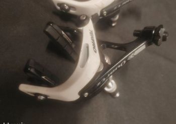 Used Tektro Quartz Road Brake Caliper Black White bike — image 2 of 3