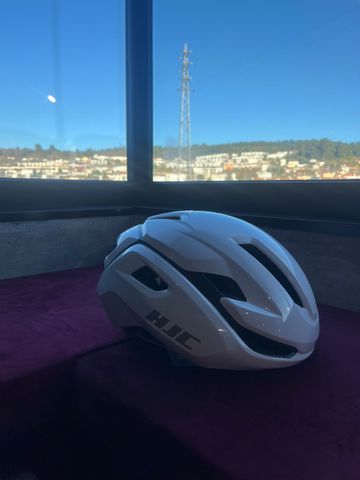 Brugt Hjc Valeco 2 Road Helmet - Gloss White Cycling Accessories