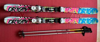 Blizzard, Ski ( Origin 129) / Stöcke (Alpinsport 100cm)