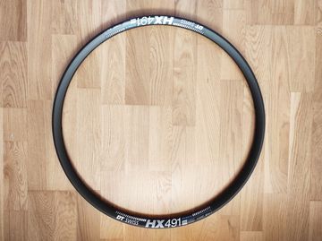 Used Dt Swiss Rim 27.5" HX 491 Hybrid 32 Holes 25mm incl. Nipples Washers bike — image 2 of 13