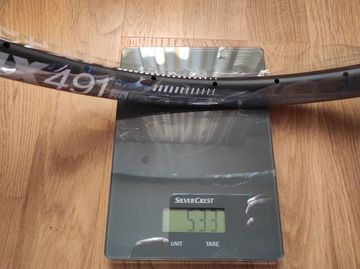Used Dt Swiss Rim 27.5" HX 491 Hybrid 32 Holes 25mm incl. Nipples Washers bike — image 13 of 13