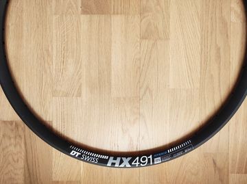 Used Dt Swiss Rim 27.5" HX 491 Hybrid 32 Holes 25mm incl. Nipples Washers bike — image 7 of 13