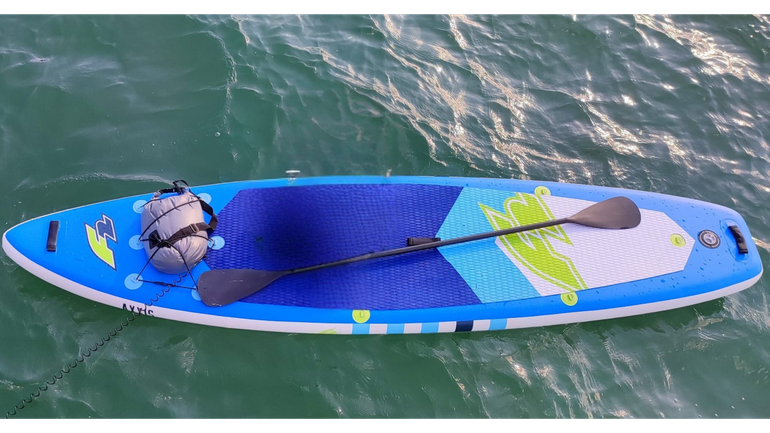 Used AXXIS SUP 10’8 – Komplettset mit Kajak-Umbau, kaum AXXIS Stand up Paddel 2022 bike — image 4 of 4