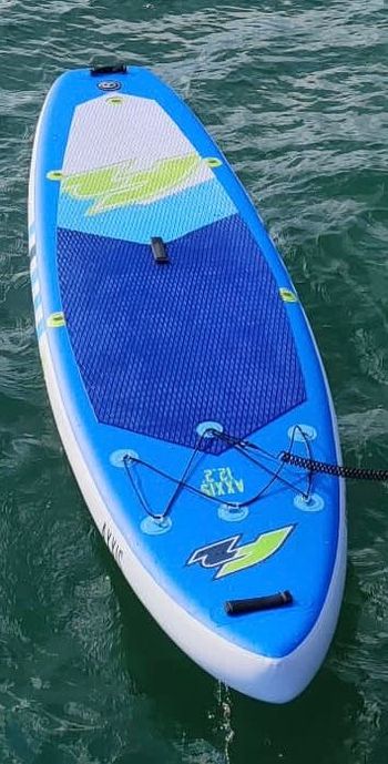 Used AXXIS SUP 10’8 – Komplettset mit Kajak-Umbau, kaum AXXIS Stand up Paddel 2022 bike — image 2 of 4