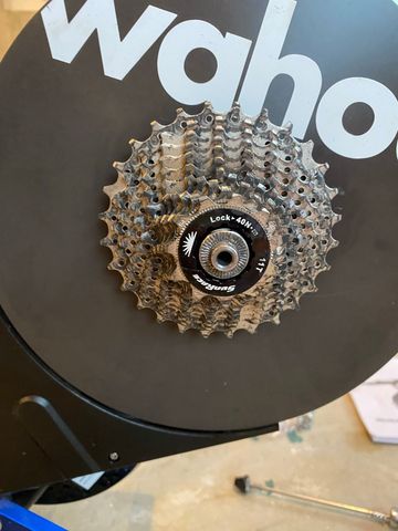 Used Wahoo Kickr Smart Trainer bike — image 2 of 9
