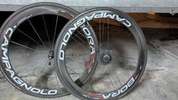 Used Campagnolo Bora One 50 Tubular Wheelset bike — image 1 of 3