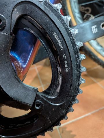 Used 2025 Shimano 105 R-7100 36/46 Crank 12-speed bike — image 2 of 5