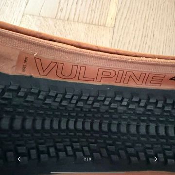 Used 2025 WTB Vulpine 700 x 45c TCS Light Fast Rolling SG2 Tan Wall bike — image 3 of 9