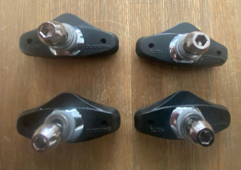 Używany Shimano 4 Road Brake Pads Tiagra R50T2 Brakes