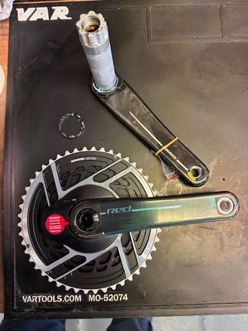 Gebrauchtes Sram Red AXS DUB Powermeter 2x12-speed Carbon Crank 48/35 2025 bike — Bild 3 von 7
