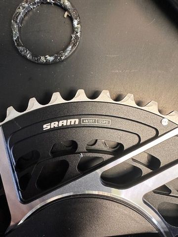 Gebrauchtes Sram Red AXS DUB Powermeter 2x12-speed Carbon Crank 48/35 2025 bike — Bild 4 von 7