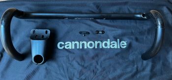 Used 2021 Cannondale HollowGram SAVE SystemBar Carbon Handlebar and Stem Cockpit