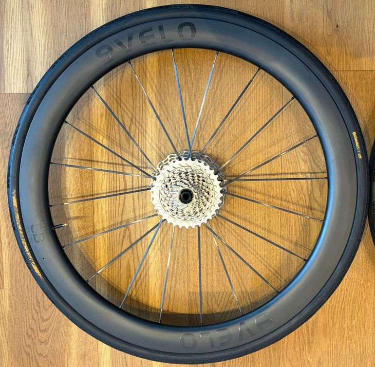 Used 2025 9Velo Road Disc Carbon Spoke wide 50mm bike — image 6 of 9