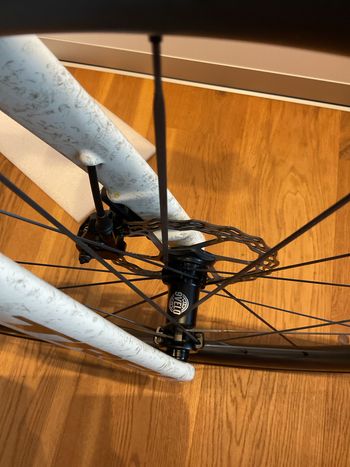 Used 2025 9Velo Road Disc Carbon Spoke wide 50mm bike — image 8 of 9