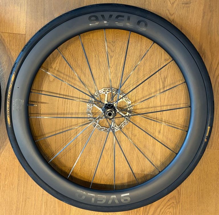 Used 2025 9Velo Road Disc Carbon Spoke wide 50mm bike — image 5 of 9