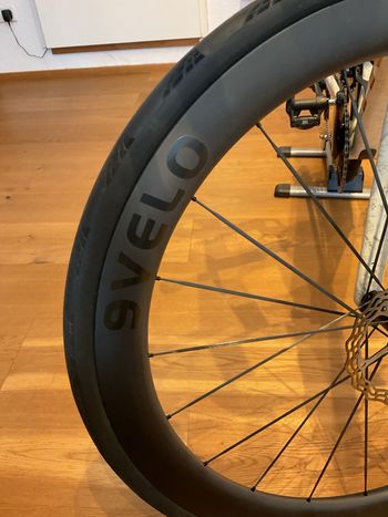 Used 2025 9Velo Road Disc Carbon Spoke wide 50mm bike — image 4 of 9