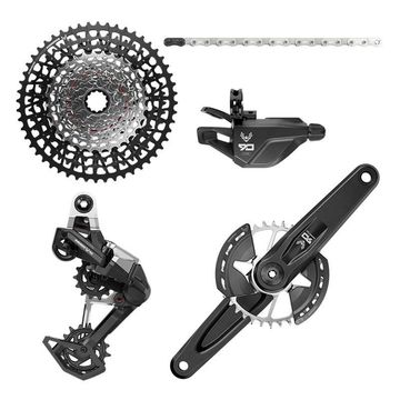 Używany 2025 SRAM Eagle 90 T-Type Crankset 170mm 32T Drivetrain & Pedals