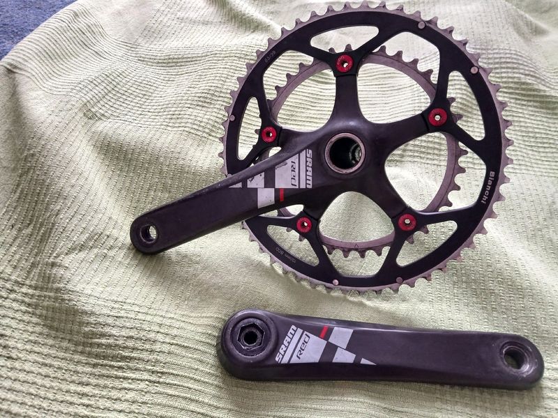 Used 2013 SRAM Red Crankset Drivetrain & Pedals