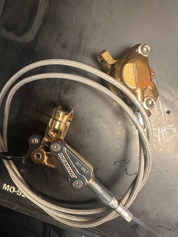 Used Braking IN.CA.S. Coppia Freni A Disco 2.0 Tubo High Pressure bike — image 6 of 7