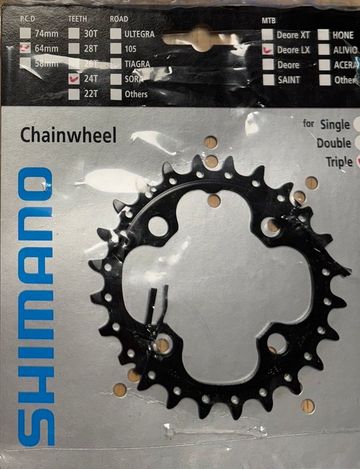 Gebrauchtes Shimano Chainring Drivetrain & Pedals