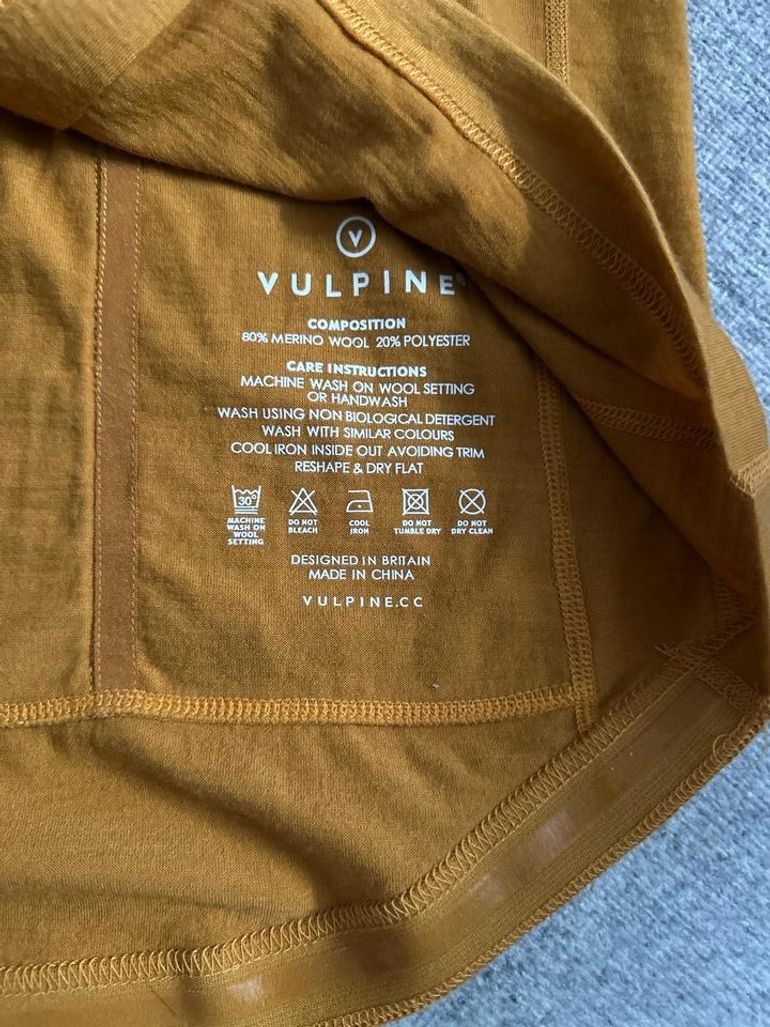 Used Vulpine Mens Merino Alpine Jersey bike — image 8 of 8