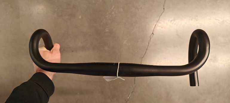 Used MICROTECH XL Alloy Compact Handlebar - Black 420 bike — image 4 of 5