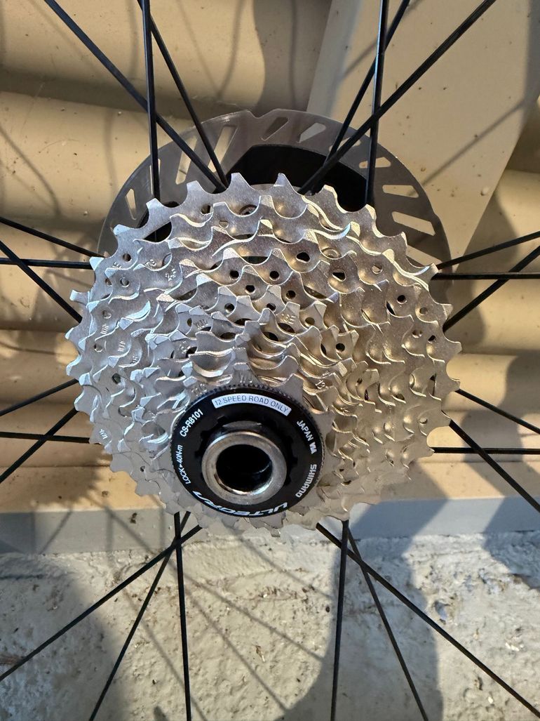 Brugt Shimano Dura-Ace C50 Tubeless Disc Wheelset bike — billede 5 af 8