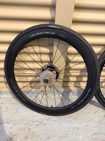Brugt Shimano Dura-Ace C50 Tubeless Disc Wheelset bike — billede 1 af 8