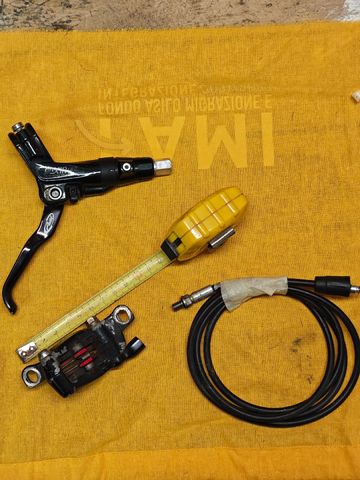 Used 2017 SRAM Elixir Rear Disc Brake Brakes