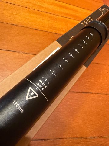 Brugt TranzX dropper, 34.9mm . 170mm 2025 bike — billede 8 af 10