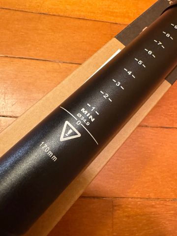 Brugt TranzX dropper, 34.9mm . 170mm 2025 bike — billede 4 af 10