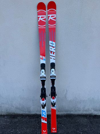 Used 2018 Rossignol Hero GS 175cm Rayon 23m Géant course bike — image 1 of 3