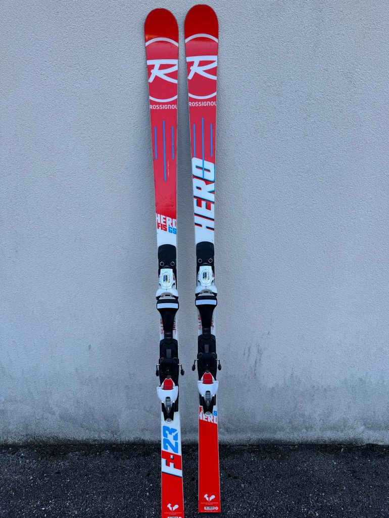 Used 2018 Rossignol Hero GS 175cm Rayon 23m Géant course bike — image 1 of 3