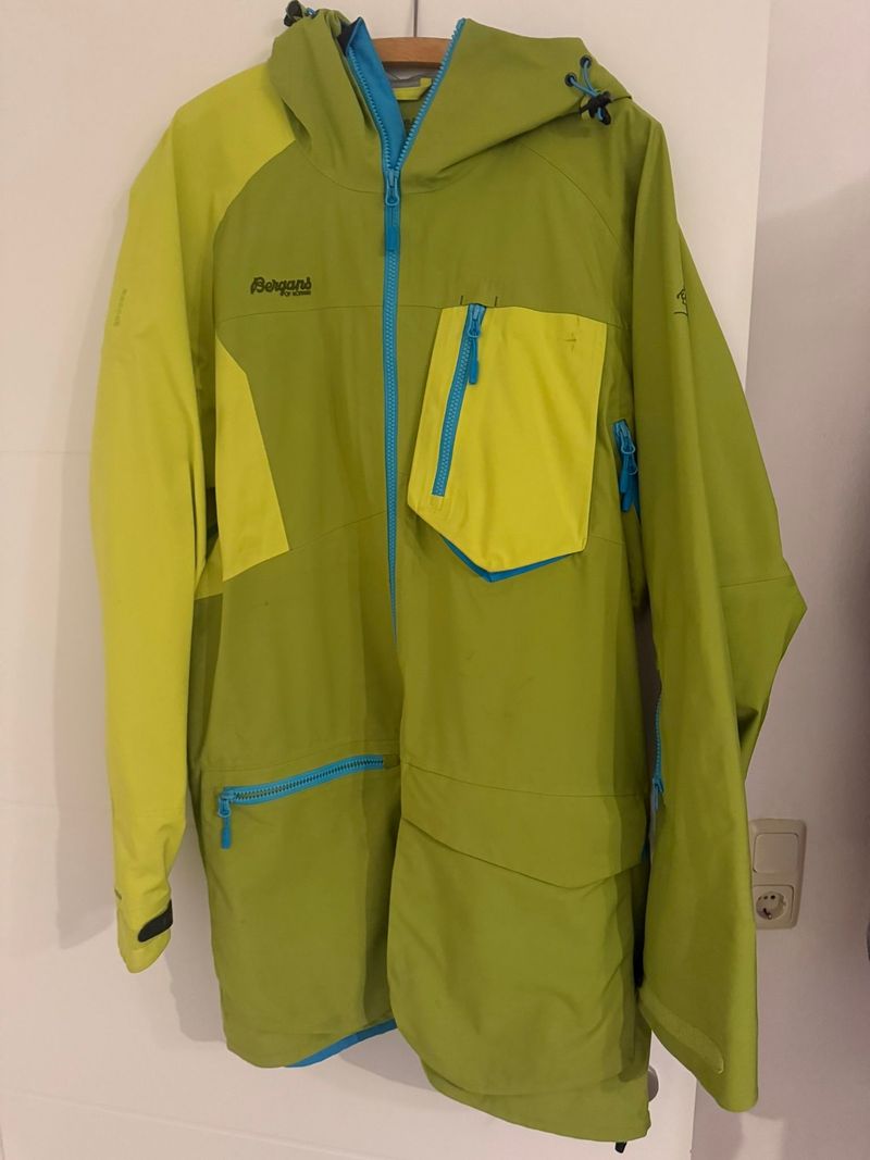 Used Bergans Hodlekve Freeride Jacket XL 2014 Wintersport Clothing