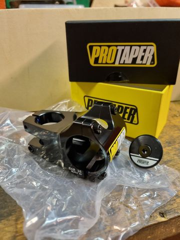 Used Hayes ProTaper Stem 35 Yellow 50mm bike — image 2 of 2