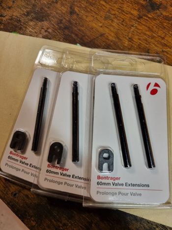Bontrager, 60mm Valve Extensions