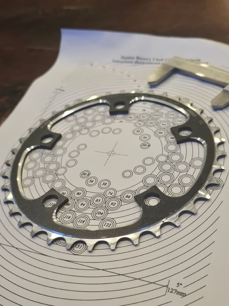 1998 BBB CNC 38t 110mm Chainring