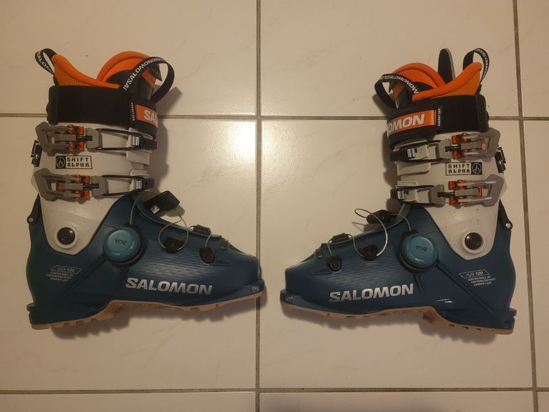 Used Salomon Shift Alpha Boa 120 Ski Boots bike — image 1 of 4