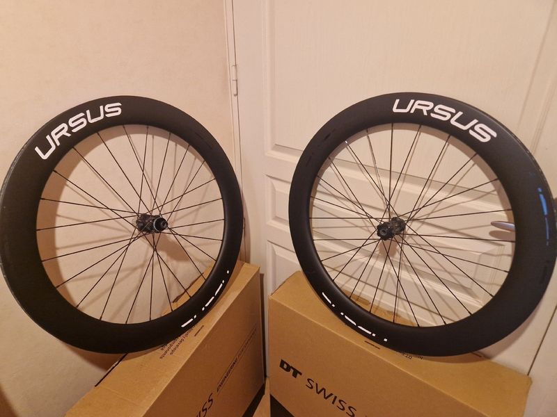 Used 2025 Ursus Miura TC67 Disc Carbon Tubeless Wheelset Wheels